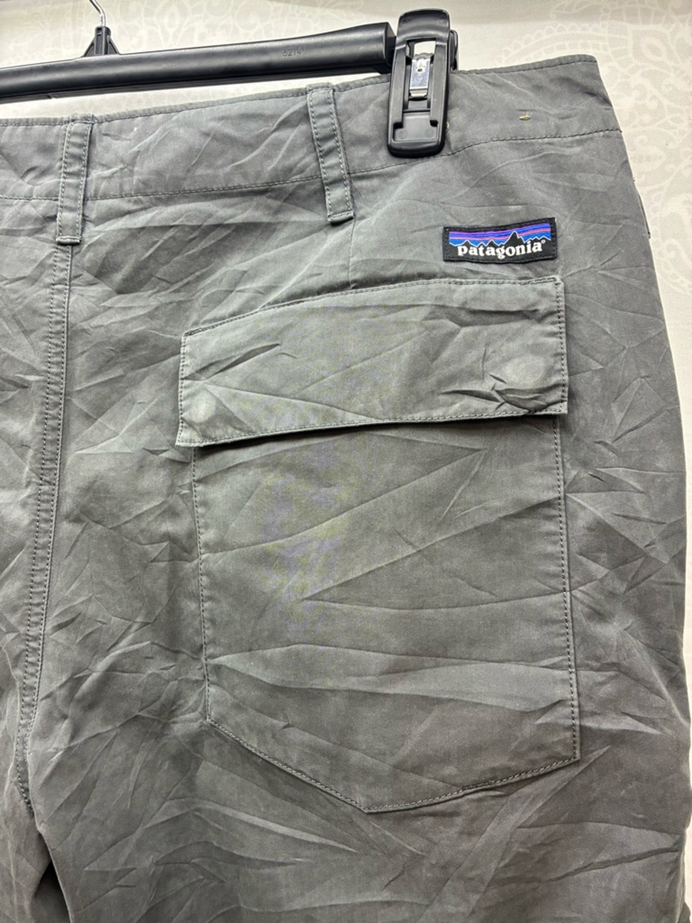 Patagonia Men’s Tenpenny Pants Long, Charcoal Grey, Size 38 (38x34) - Picture 5 of 13